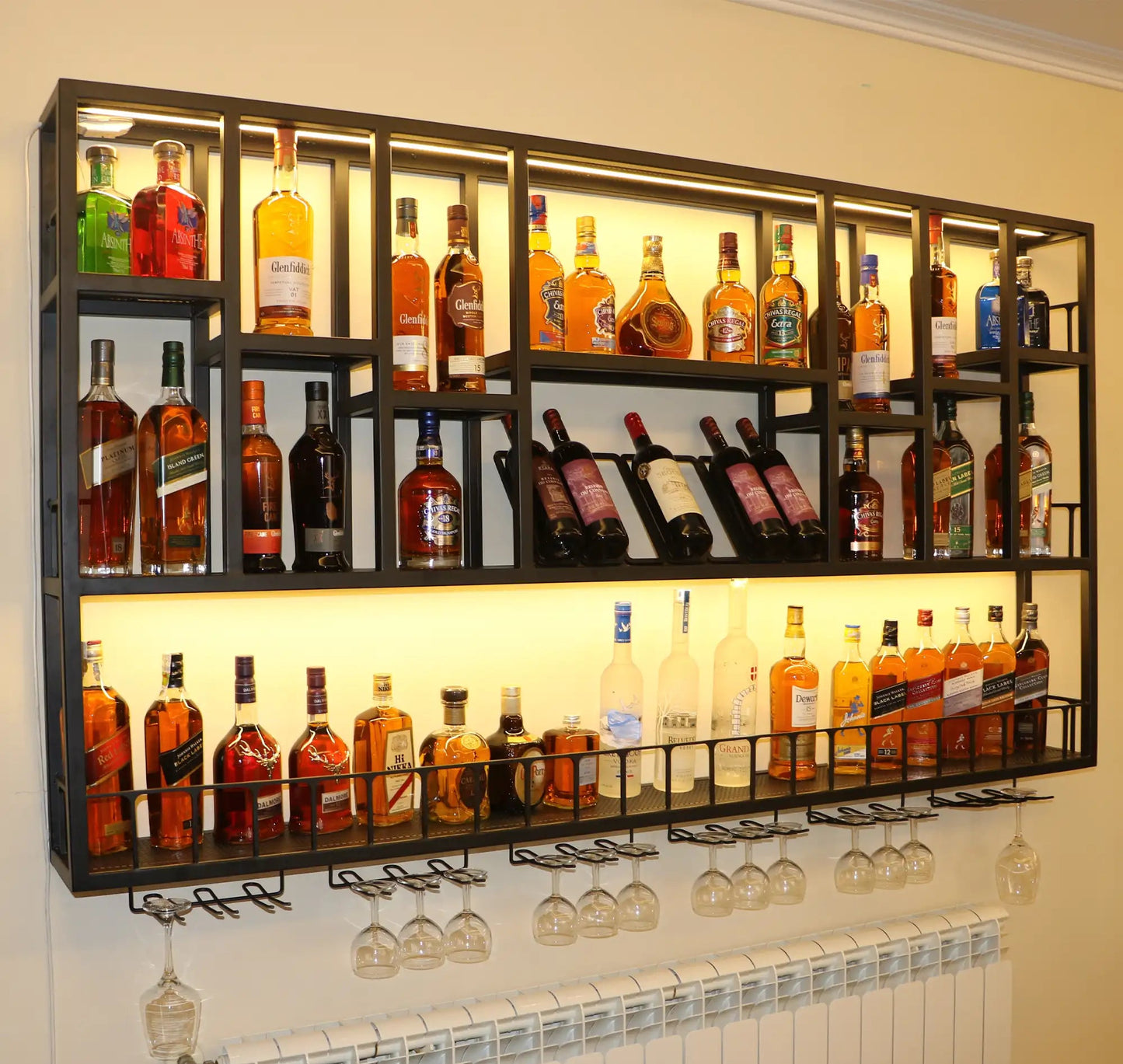 The Manhattan | Wall-Mounted Bar Unit