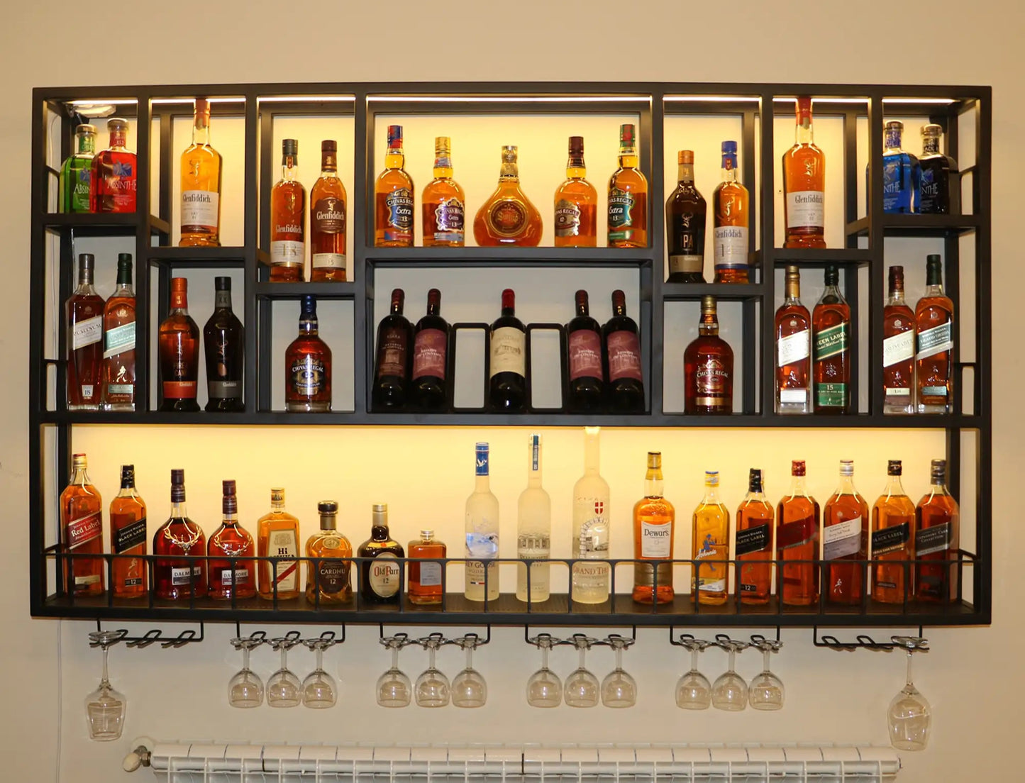 The Manhattan | Wall-Mounted Bar Unit