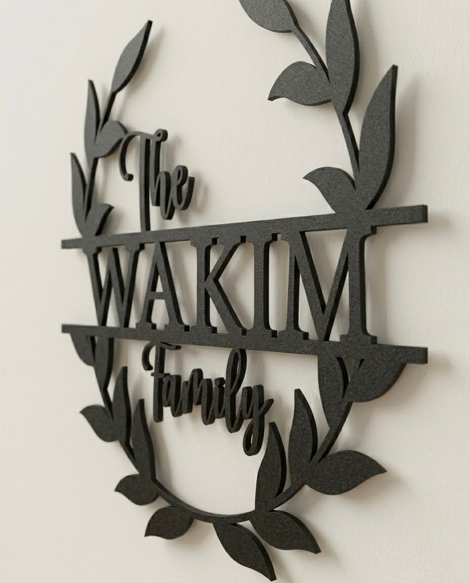 Family Name Sign