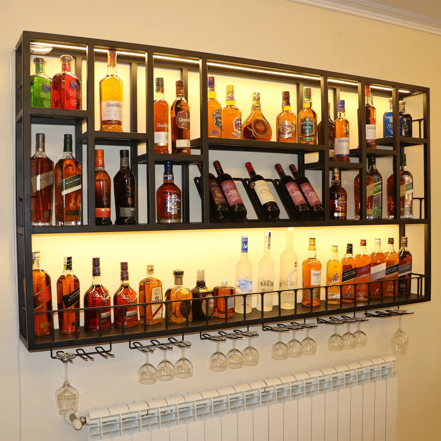 The Manhattan | Wall-Mounted Bar Unit