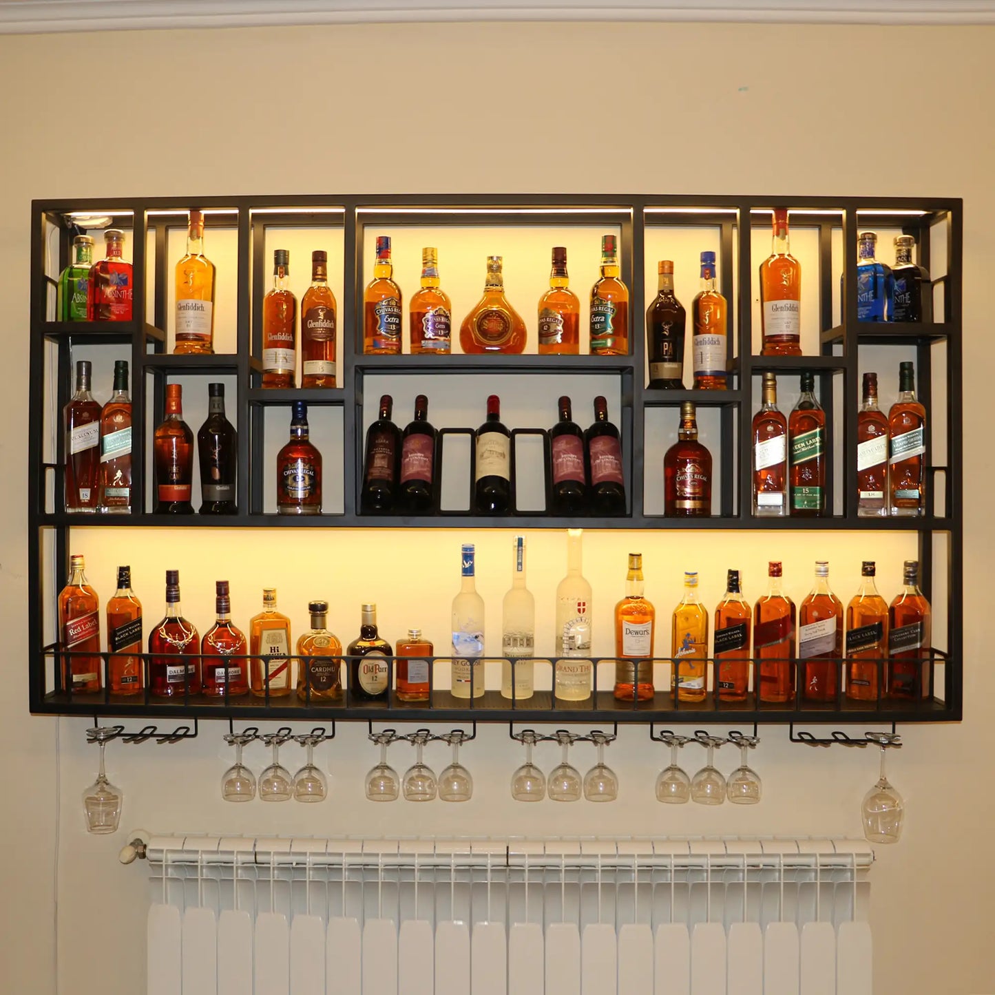 The Manhattan | Wall-Mounted Bar Unit