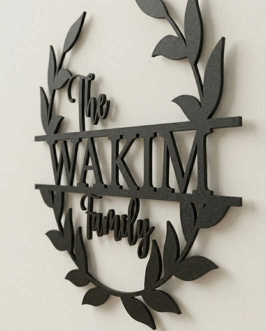 Family Name Sign