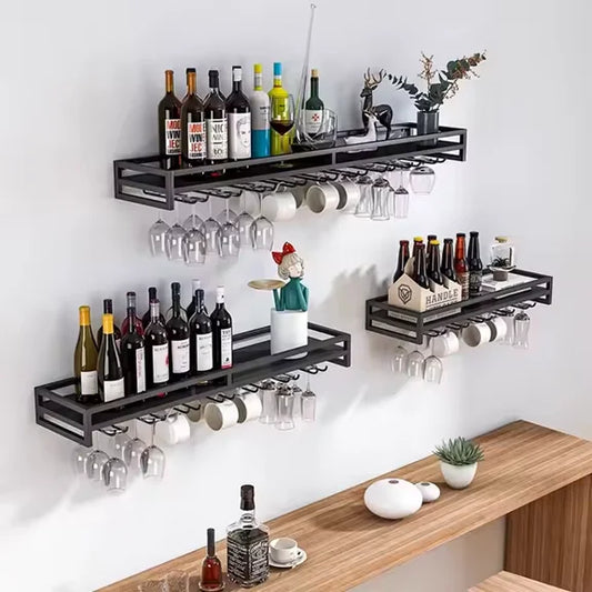 Wall Mounted Bar Shelf for Whiskey and Wine in Lebanon