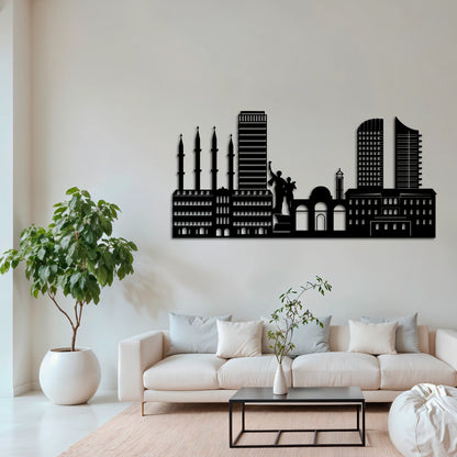 The Beirut Skyline | Steel Wall Art