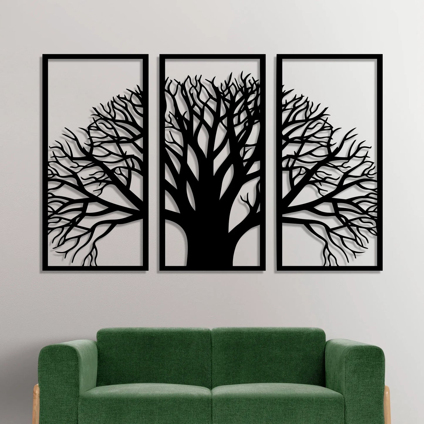 Eternal Roots | Steel Wall Art Silhouette