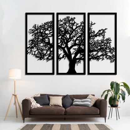 Timeless Canopy | Steel Wall Art Silhouette